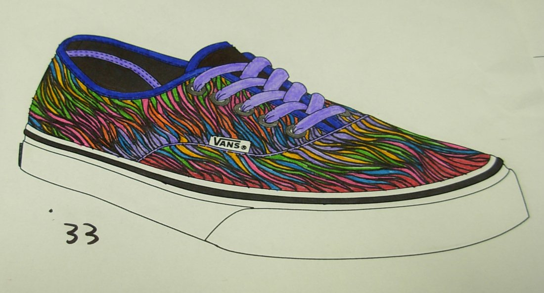 Vans Shoe Design Contest - South Central High School Visual Art Department.